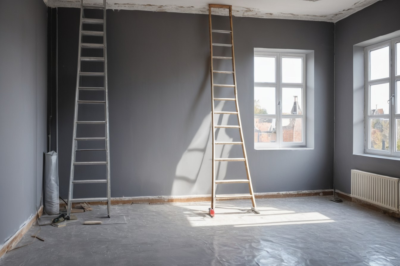 В работе: Квартира 78 м² в ЖК «Северный парк», гостиная